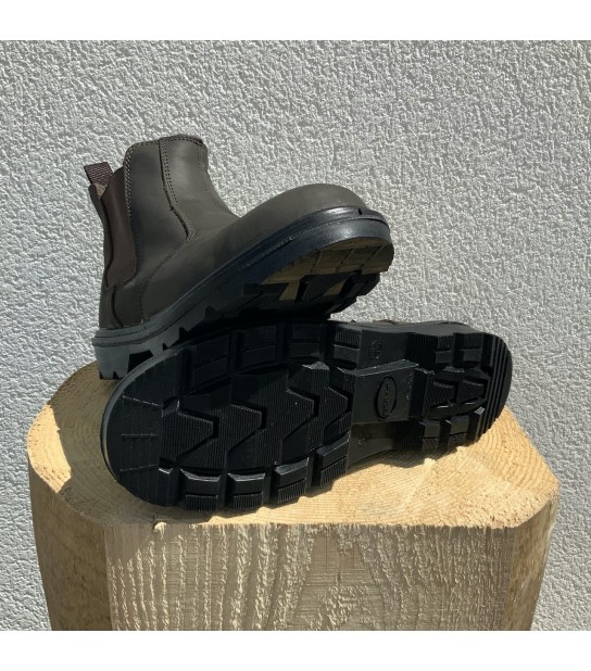 Boots de sécurité en cuir | laboutiquegsf.fr
