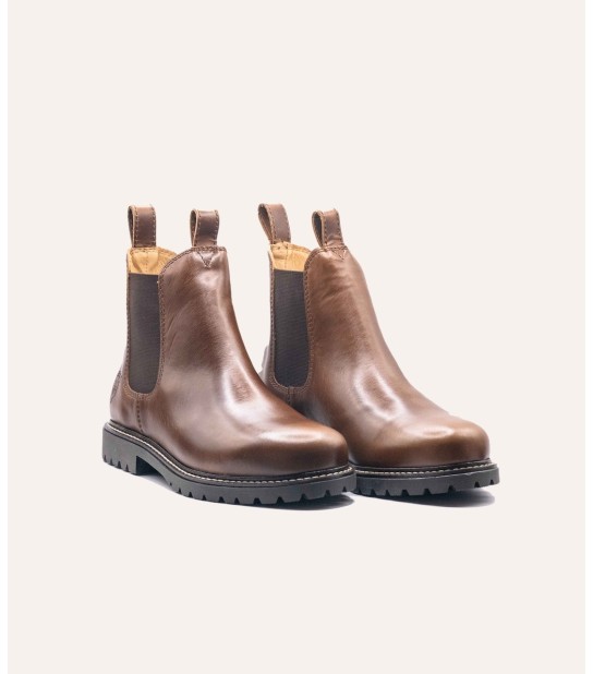 Chelsea Boots Honey 100% cuir - Héritage Farmer | GSF